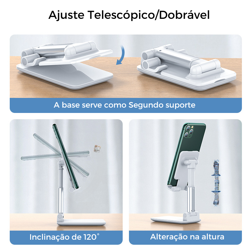 Suporte dobrável para celular | StreamLift Pro